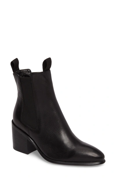 Shop Tony Bianco Hampton Bootie In Black Leather