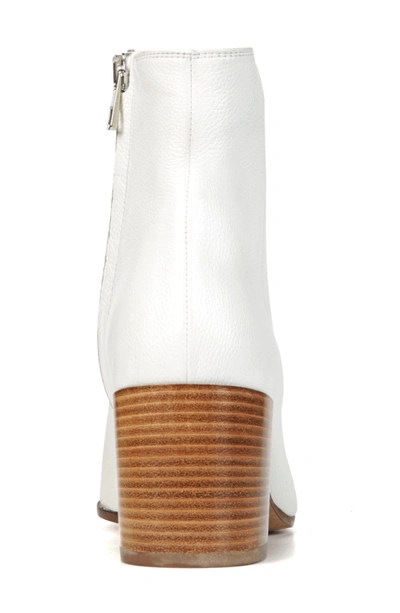 Shop Vince 'blakely' Block Heel Bootie In Optic White