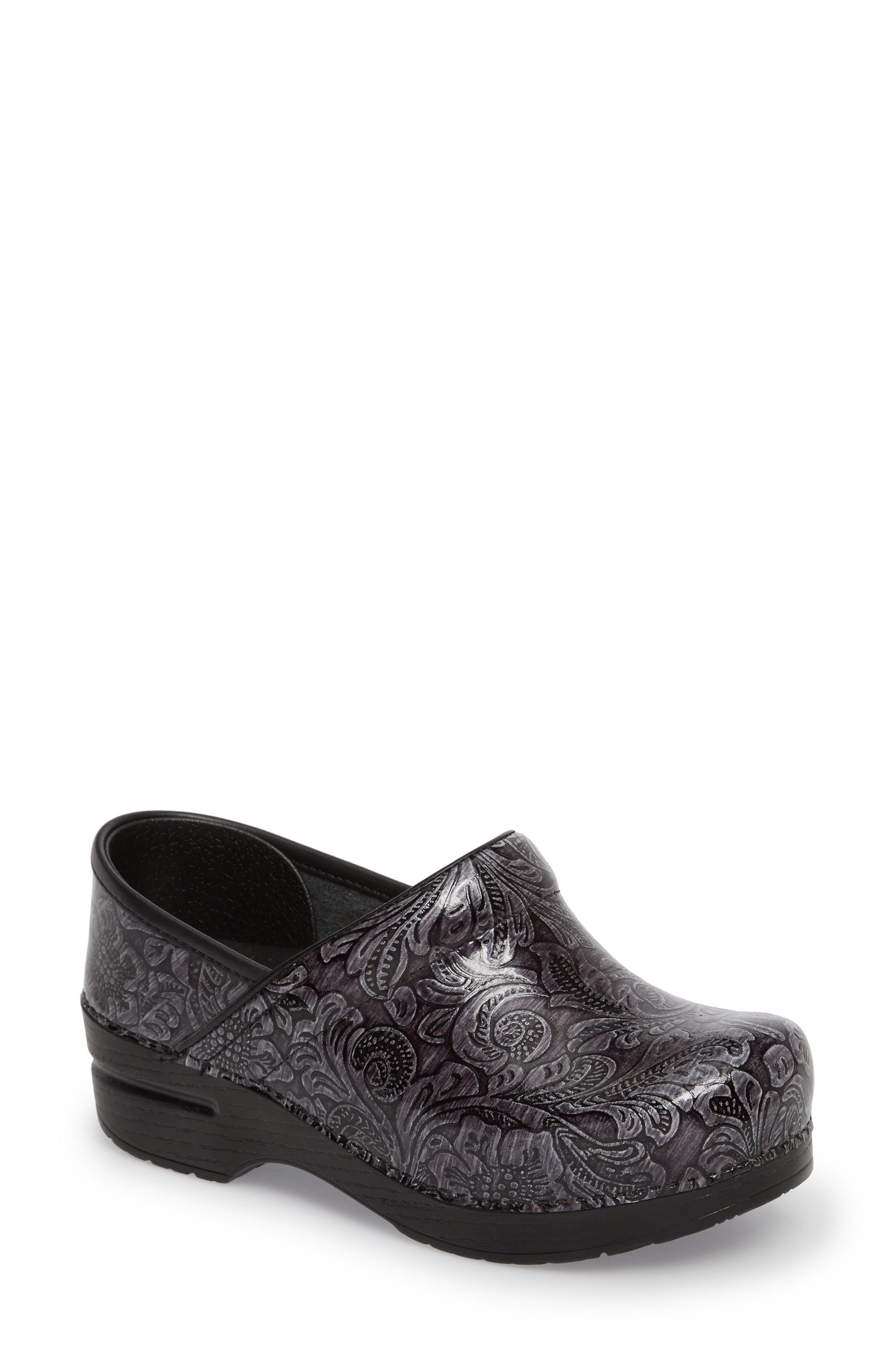 dansko grey tooled