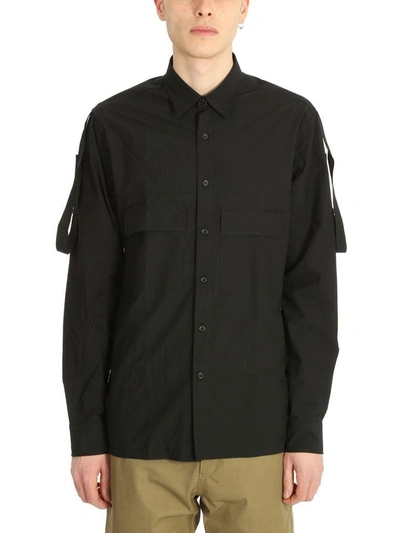 Shop Lanvin Black Cotton Shirt