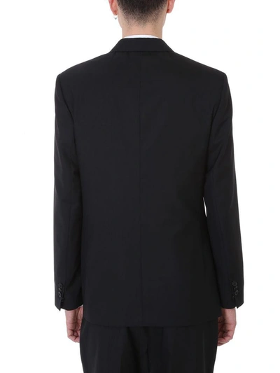 Shop Maison Margiela Black Wool Suit