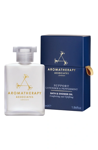Shop Aromatherapy Associates Support Lavender & Peppermint Bath & Shower Oil In Support Lavender Peppermint