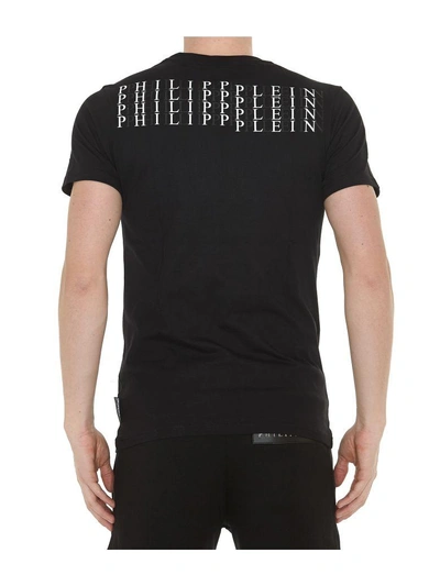 Shop Philipp Plein All Of Me-s Tshirt In Black
