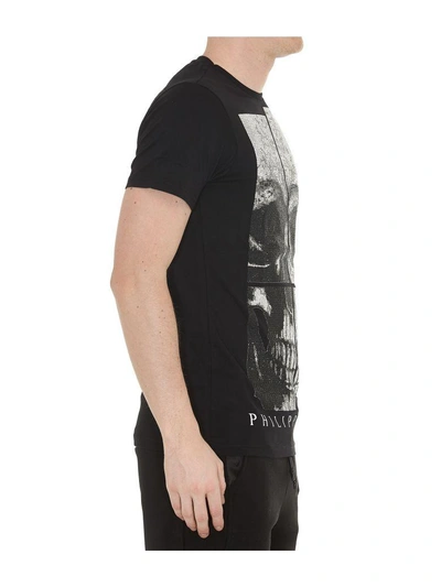 Shop Philipp Plein All Of Me-s Tshirt In Black
