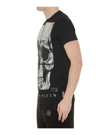 Shop Philipp Plein All Of Me-s Tshirt In Black