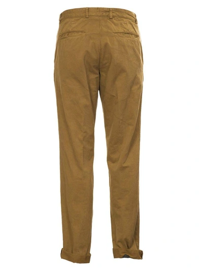 Shop Dries Van Noten Cropped Trousers In Cam
