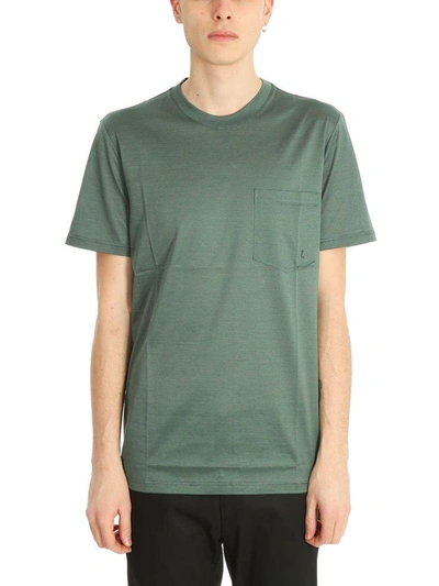 Shop Lanvin Green Cotton T-shirt