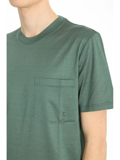 Shop Lanvin Green Cotton T-shirt