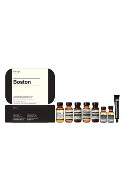 Shop Aesop Boston Hair & Body Care Travel Kit
