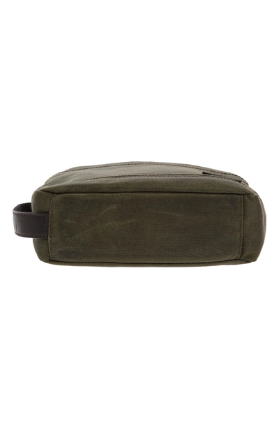 Shop Frye Carter Dopp Kit In Olive