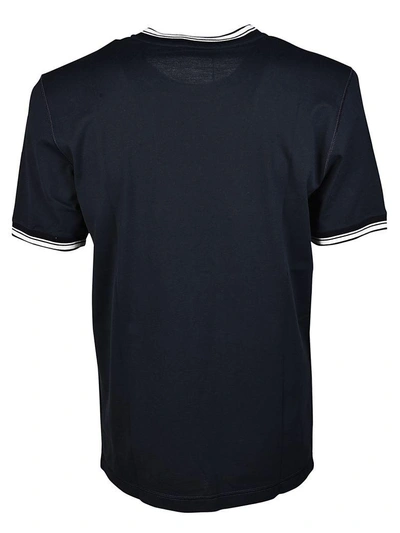 Shop Dolce & Gabbana Logo Print T-shirt In Blu