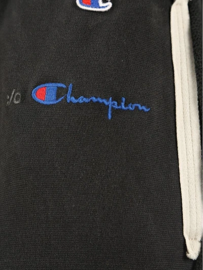 Shop Off-white Off White Champion Sweatpant In Black