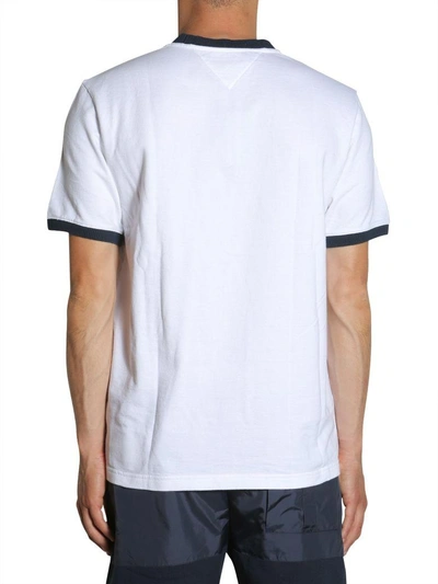 Shop Tommy Hilfiger Oversized T-shirt In Bianco