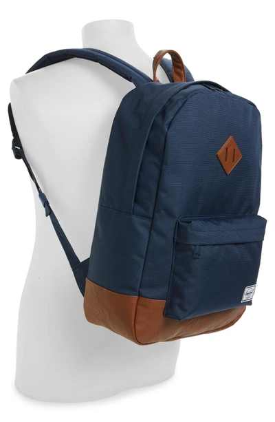 Shop Herschel Supply Co Heritage Backpack - Blue In Navy