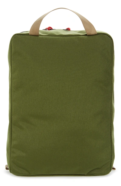 Shop Topo Designs Pack Bags Tote - Green In Olive