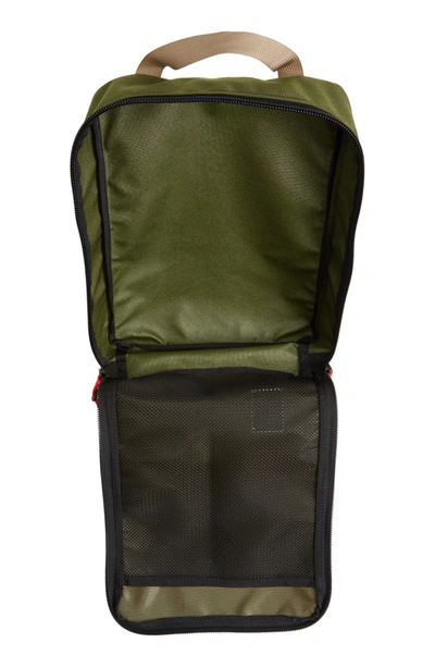 Shop Topo Designs Pack Bags Tote - Green In Olive