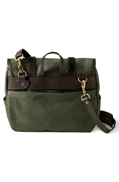 Shop Filson Medium Field Bag In Otter Green