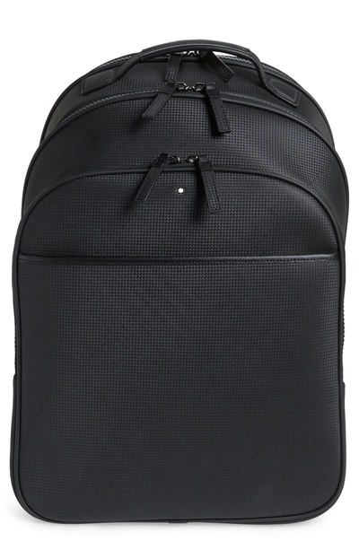 Shop Montblanc Extreme Leather Backpack In Black