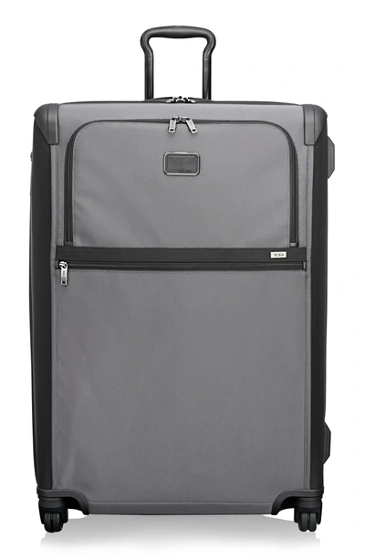 Shop Tumi Alpha 2 31-inch Extended Trip Wheeled Packing Case In Pewter
