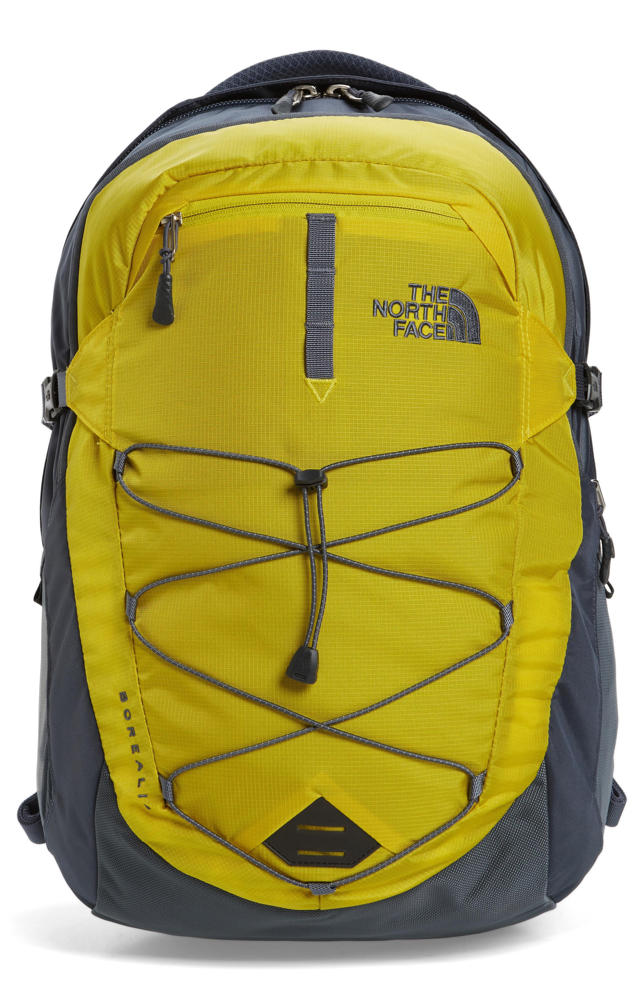 the north face borealis yellow