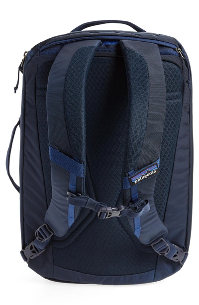 Shop Patagonia Tres 25-liter Convertible Backpack In Navy Blue