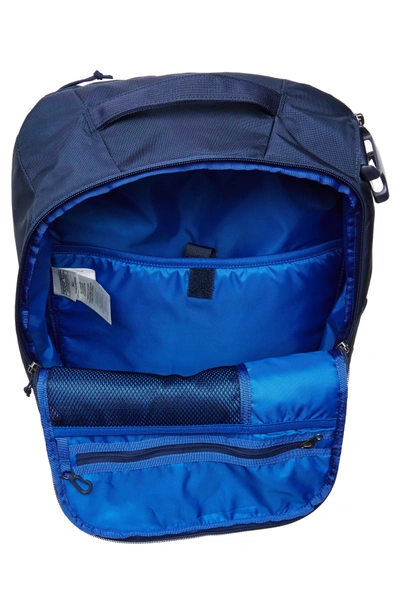 Shop Patagonia Tres 25-liter Convertible Backpack In Navy Blue