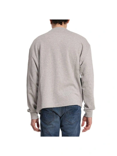 Shop Diesel Sweater Sweater Men  In Grey