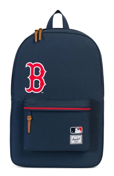 Shop Herschel Supply Co Heritage Boston Red Sox Backpack - Blue