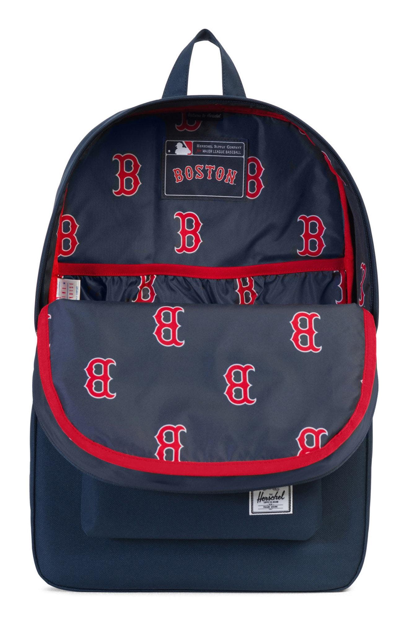 herschel red sox backpack