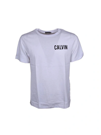 Shop Calvin Klein Jeans Est.1978 Calvin Klein Printed T-shirt In Bright White