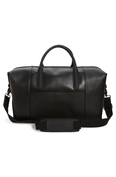 Shop Ted Baker Novana Leather Duffel Bag - Black