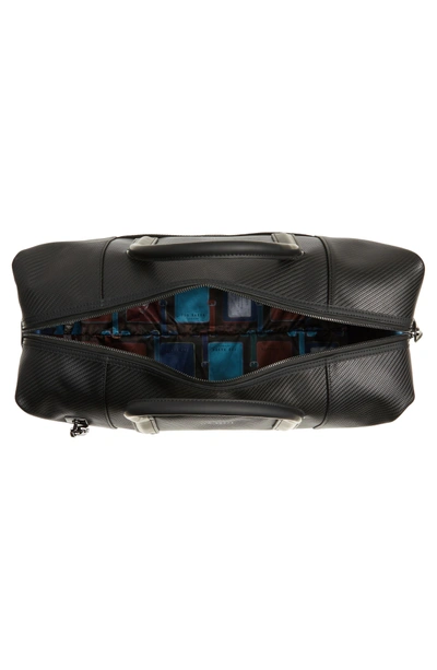 Shop Ted Baker Novana Leather Duffel Bag - Black