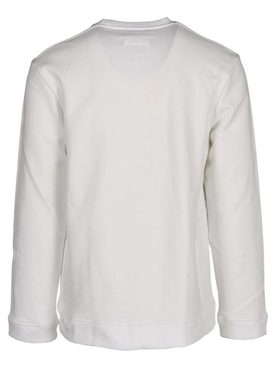 Shop Raf Simons Roundneck Regular In White