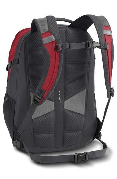 Shop The North Face Recon Backpack - Red In Rage Red/ Asphalt Grey