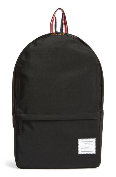 Shop Thom Browne Nylon Backpack - Black