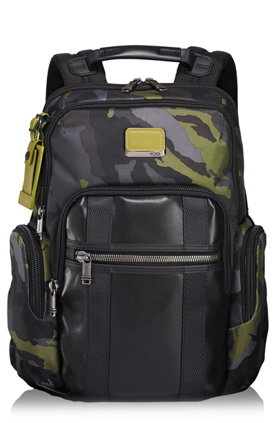 Shop Tumi Alpha Bravo - Nellis Backpack - Green In Green Camo