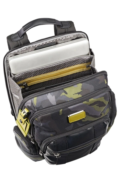 Shop Tumi Alpha Bravo - Nellis Backpack - Green In Green Camo