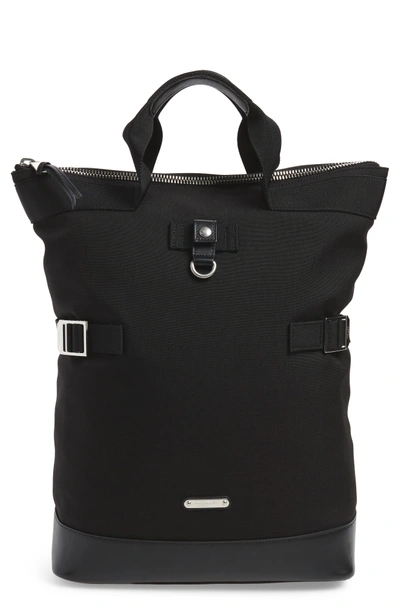 Shop Saint Laurent Revington Convertible Backpack In Black