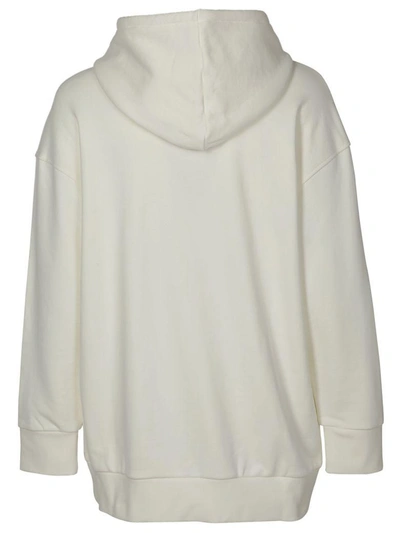 Shop Adidas Originals Sweatshirt In Off White