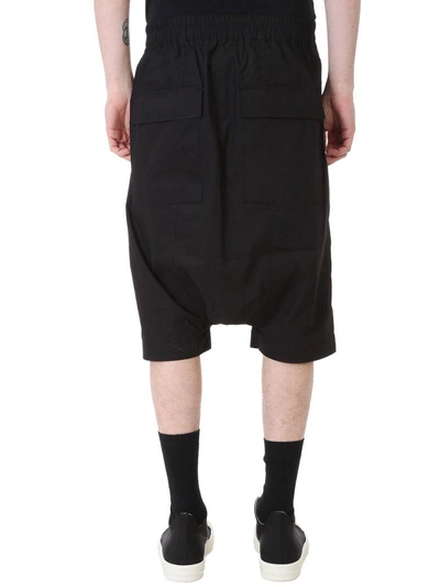 Shop Drkshdw Pods Black Cotton Shorts