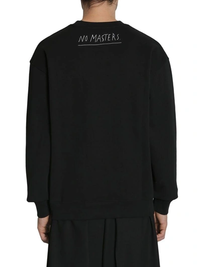 Shop Mcq By Alexander Mcqueen Oversize Sweatshirt In Nero