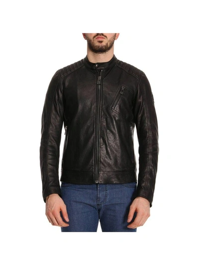 Shop Belstaff Jacket Jacket Men  In Black