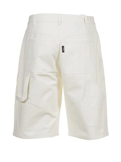 Shop Gosha Rubchinskiy Classic Shorts In Bianco