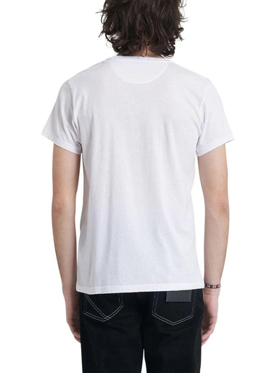 Shop Valentino Short Sleeved T-shirt In White