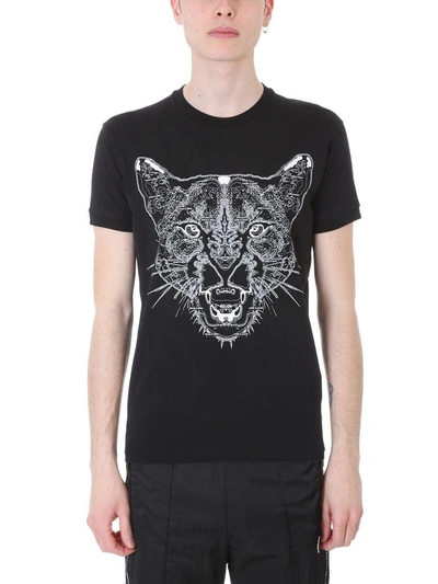 Shop Marcelo Burlon County Of Milan Puma Black Cotton T-shirt