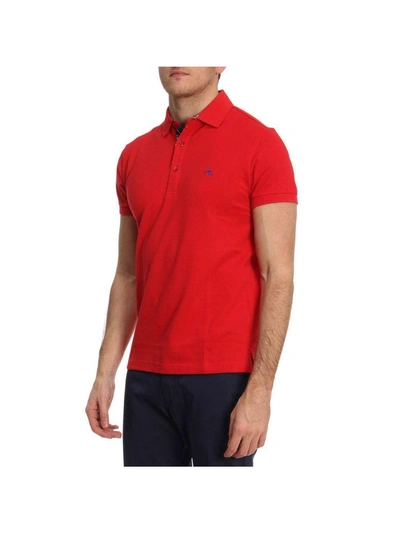 Shop Etro T-shirt T-shirt Men  In Red