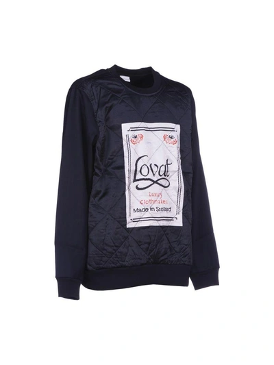 Shop Dries Van Noten Felpa Label In Lovat