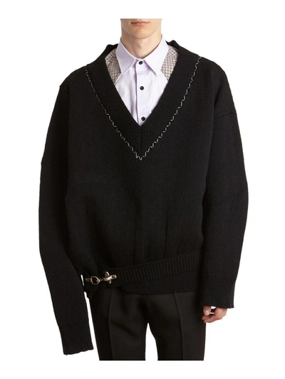 Raf simons fireman buckle sweater discount