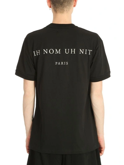 Shop Ih Nom Uh Nit Pablo Black Cotton T-shirt