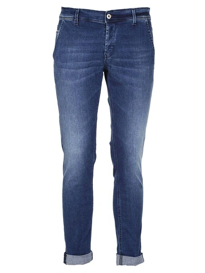 Shop Dondup Classic Jeans In Blue